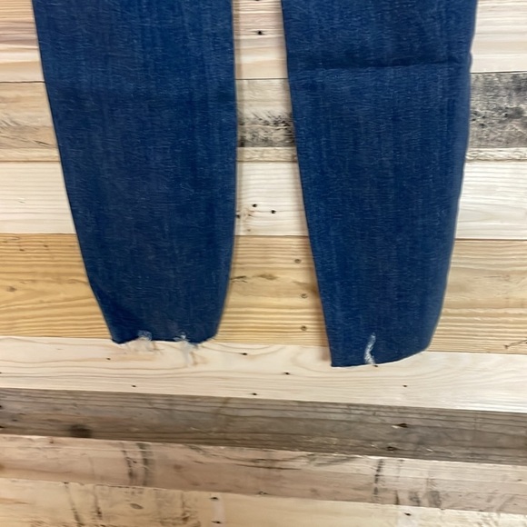 Judy Blue size 1/25 relaxed fit high waist medium wash distressed jeans - Picture 11 of 15